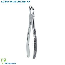 DENTAL UPPER MOLAR EXTRACTION TOOTH EXTRACTING FORCEPS FIG. 79 SURGICAL TOOLS