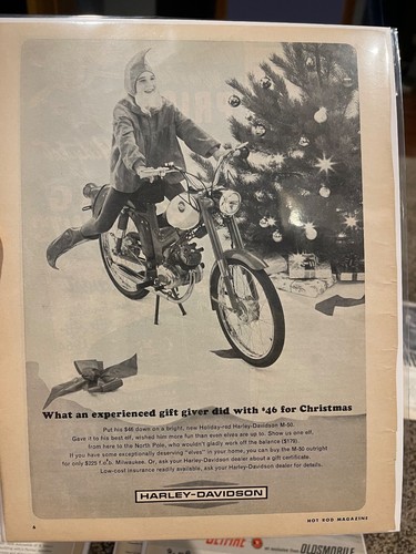 Harley davidson motorcycle - '46,