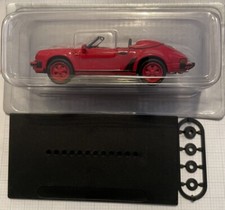 Deagostini 1/43 Scale  PORSCHE 911 CARRERA SPEEDSTER - Red 1988.. COD024.