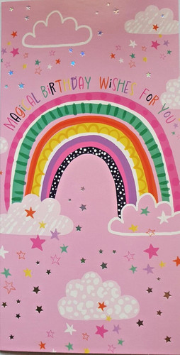 Rainbow magical birthday - rainbow,