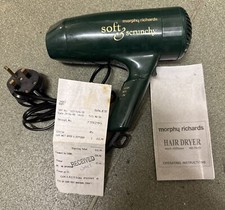 Vintage 1998 Boxed Morphy Richards Low Noise HD753D Hair Dryer 1600 (Used)