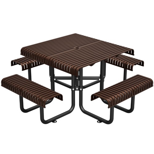 Square metal picnic - square,