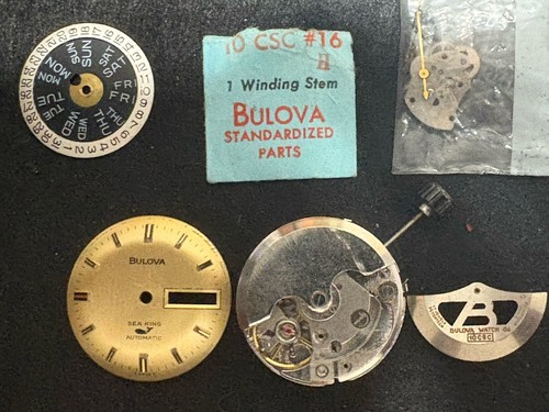 Vintage bulova 10csc - vintage,