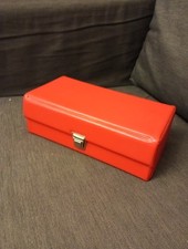 Small Vintage Cassette Tape Storage Box 14