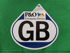 Vintage Stickers, Ferry, P&O