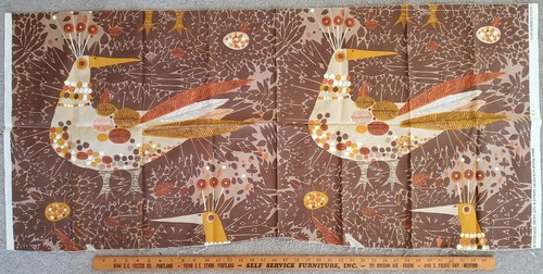 Swedish stobo peacock fabric - stobo,