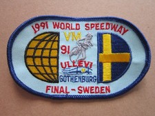 Gothenburg 91 Speedway Motorcycle Automobilia Motorsport Cloth Patch Badge (L4K)