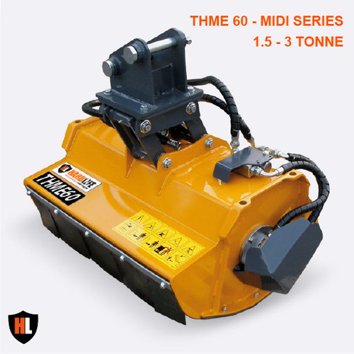 Hardlife hydraulic flail mower - hydraulic,