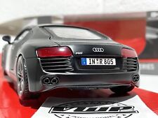 Audi R8 Black 1:24 Scale Model