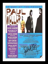 PAUL WELLER AUTOGRAPHED SIGNED