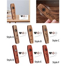 Wooden Kazoo Wind Instrument