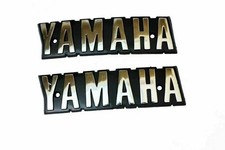 FUEL GAS PETROL TANK FAIRING EMBLEM DECAL SET Fit For YAMAHA RX100 RX125 3D
