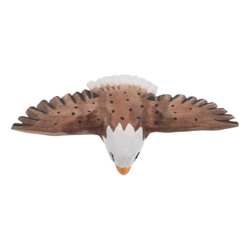 Wooden handmde eagle statue - handmde,