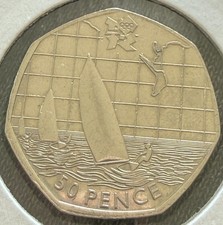 ERROR 2011 Olympic 50p Sailing