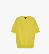 ZARA LIME GREEN PLAIN RUSTIC