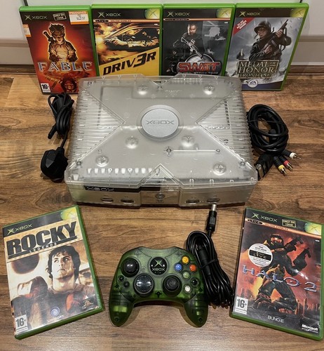 Original xbox crystal - original, console