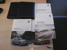 GENUINE VW GOLF GTI  GTD R HANDBOOK OWNERS MANUAL 2015-2019 inc sat nav