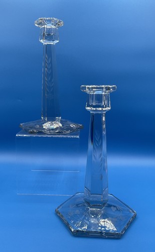 Vtg krys tol glass clear - vtg, 9”