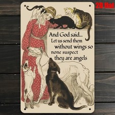 Vintage Pet Lover Metal Tin