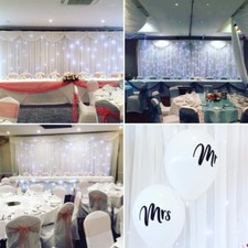 Starlight Backdrop & Starlight Top Table Skirt *HIRE*