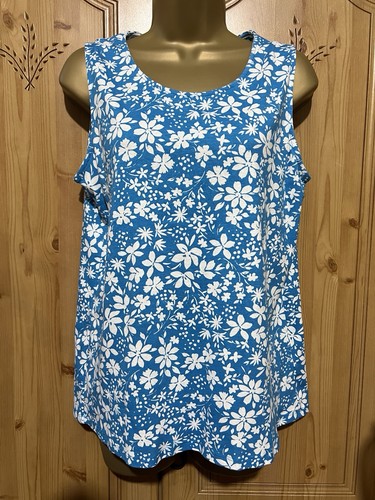Bonmarche vest cotton blue - vest,