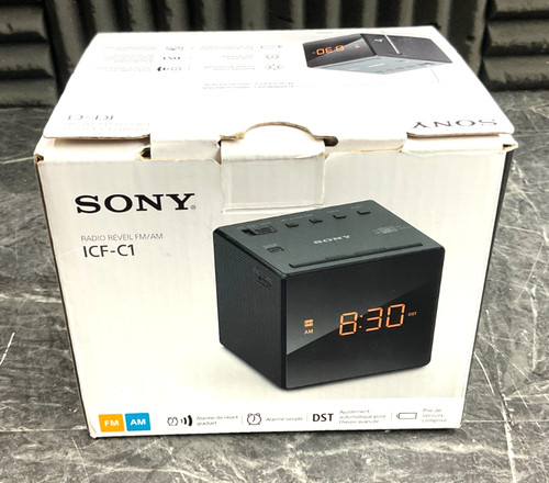Sony radio alarm clock - alarm,