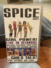 Spice Girls Live in Istanbul VHS Tape 1997