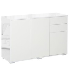 HOMCOM High Gloss Frame Side