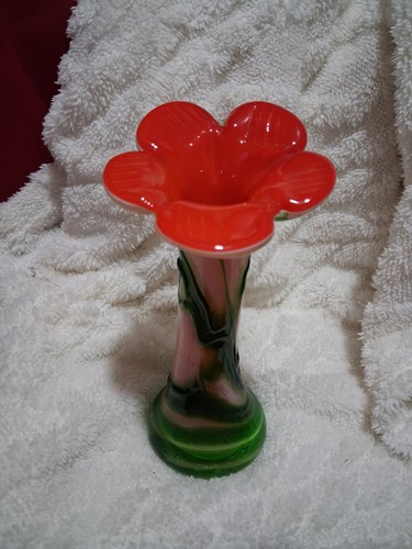 Vintage art glass jack - vintage, 12"