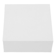  White Memo Cube Refill Blank