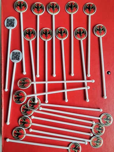 22x bacardi cocktail stirrer - bacardi,