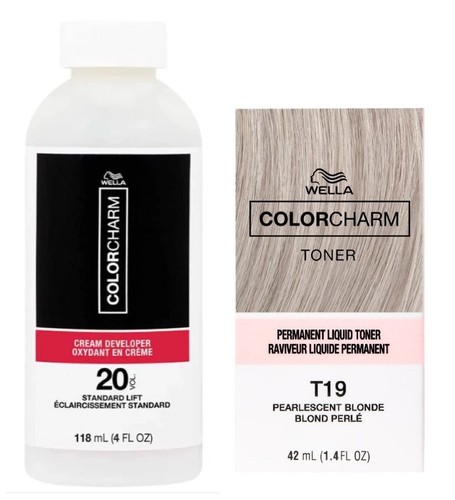 Wella t19toner developer - wella, vol