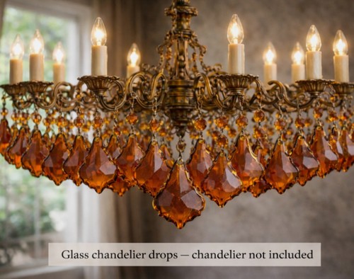 Vintage amber glass - vintage,