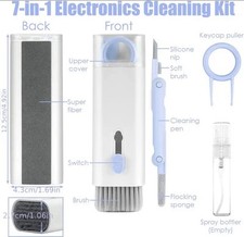 Mini 7 In 1 Computer Keyboard Cleaner PC Laptop Watch Camera Dust Cleaning Kit