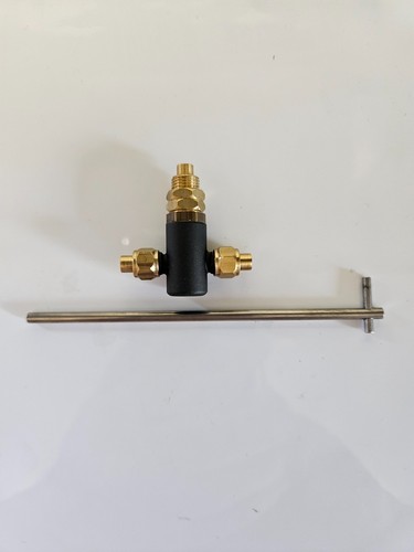 Live steam water tender - , valve