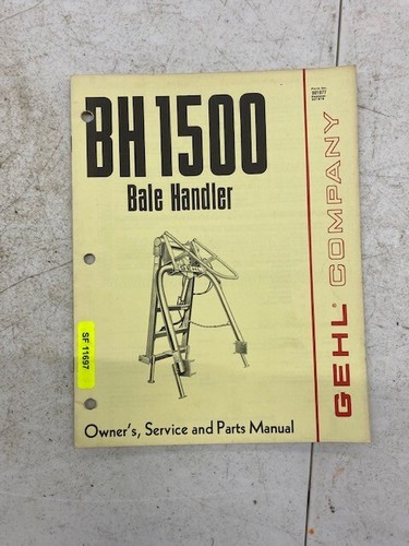 Gehl bh1500 bale - gehl,