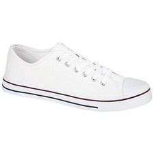 MEN SHOES FLAT LACE UP PLIMSOLLS GYM SPORTS TRAINERS PUMPS PLIMSOLE SKATERS LOW