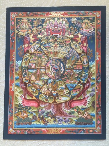 Unique aunthentic thangka - aunthentic,