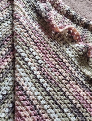 Hand crochet blanket - crochet,