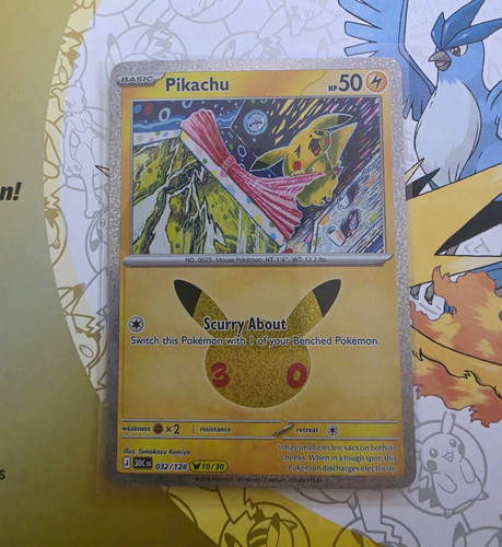 Pikachu 032 128 reverse - 032/128,