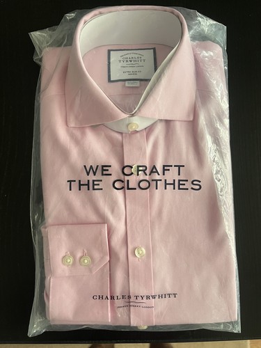 Charles tyrwhitt pink non - pink, non-iron