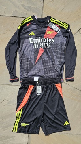 Arsenal black kit shirt - kit, (shirt