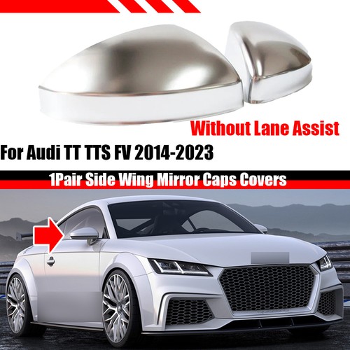 Chrome side wing mirror caps - side,