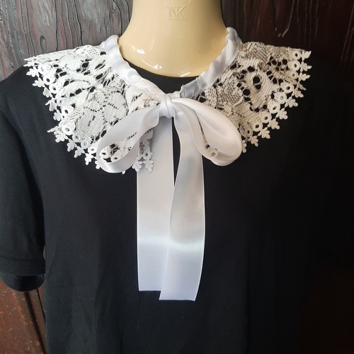 Light grey neck - grey, ruff