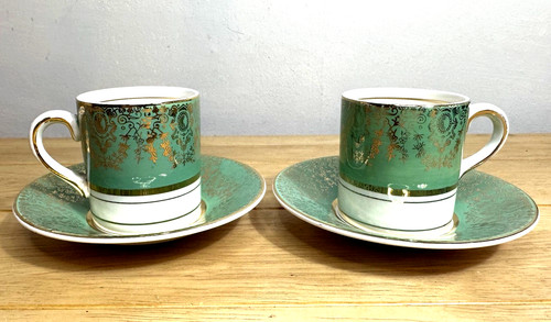Pair crownford burslem 1920s - crownford,