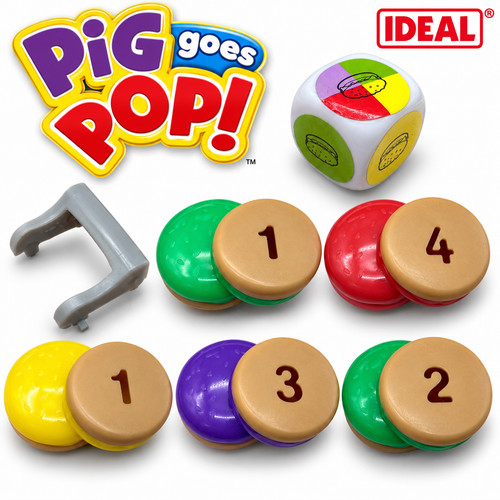 Pig goes pop by - goes,