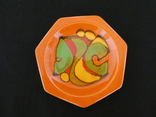 Vintage poole delphis 6in dia - delphis,