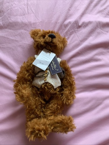 Clock watching charlie bear - charlie,