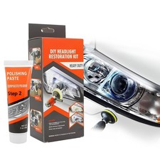Headlight Restoration Kit Complete Set for Car Motorcycle Lens Repair Best New