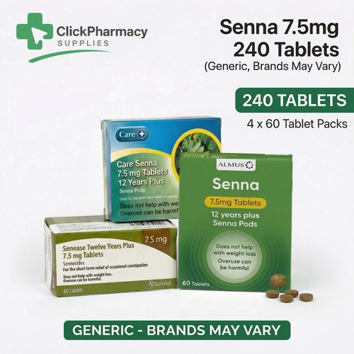 Senna 5mg - senna, 7.5mg